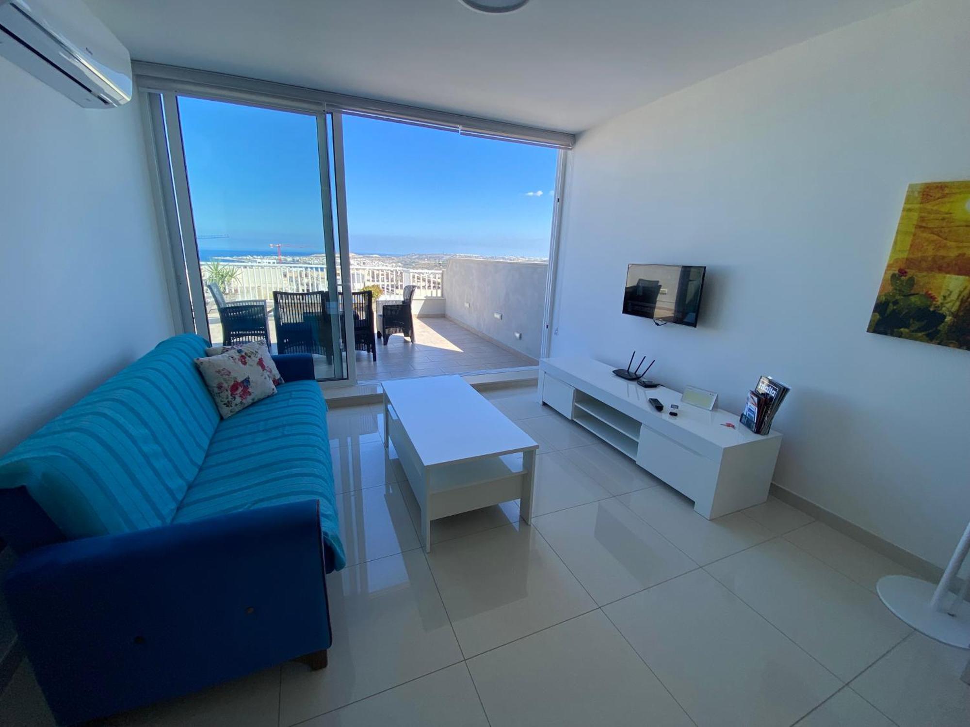 Sunshine - Modern Two Bedroom Penthouse With Terrace Mellieha